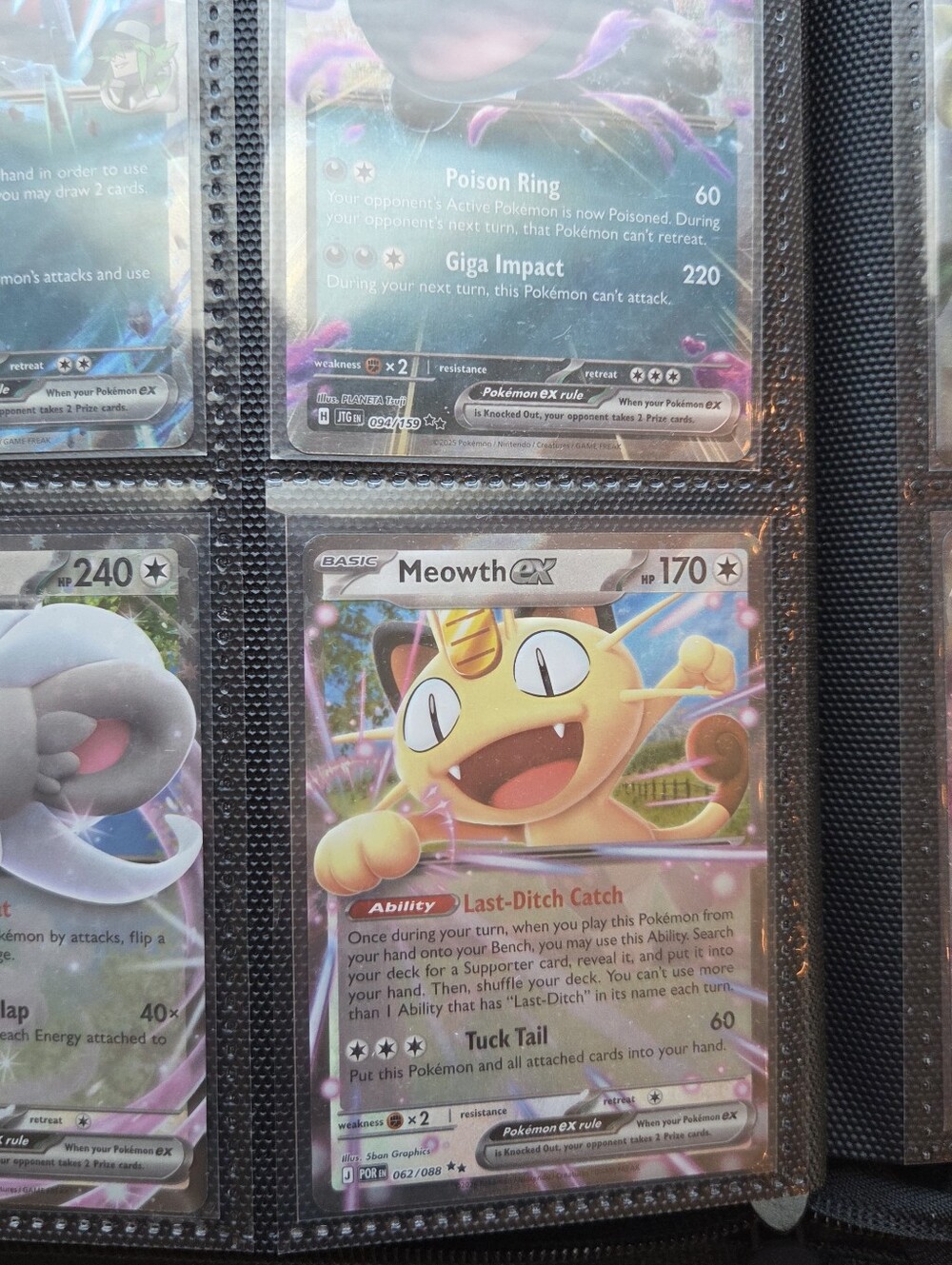 Pokémon EX Card Set Holo TCG Journey Together, Chaos Rising, and Perfect Order - Picture 9 of 10